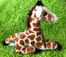 Miyoni Tots Aurora Giraffe Calf Plush Stuffed Animal 2014 Lying Down Baby 11