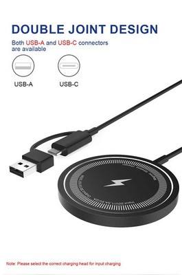 Magsafe Ladegerät Magnetic Charger für iPhone 17 16 15 14 13 Pro Max Mini DE