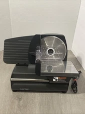 Chefman Die Cast Electric Deli Slicer Adjustable Thickness Food Cutter