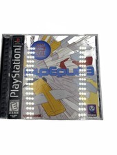 Psygnosis Wipeout 3 PlayStation 1 Cd-rom game anti-gravity racing Black Label