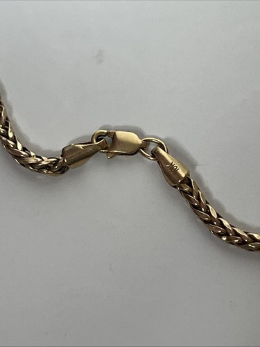 10k Gold Thick Braided Chain - Picture 4 of 11