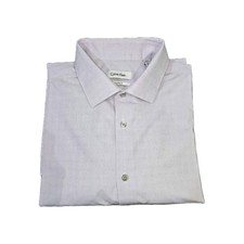 Calvin Klein Men Regular Fit Dress Shirt, Size 17 36/37