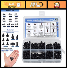 400PCS Computer Screw Assortment Kit for Motherboard, HDD, SSD, PC Repair  DIY