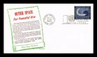 DR JIM STAMPS US COVER UNITED NATIONS OUTER SPACE PEACEFUL USE FDC KHOL KRAFT