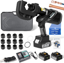 Battery Ratchet Cable Cutters Heavy Duty Electric Ratcheting Wire Cutters ，Suita