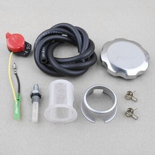 Fuel Gas Tank Cap Kit For Lawn Mower Engine Off Switch Replacement Parts