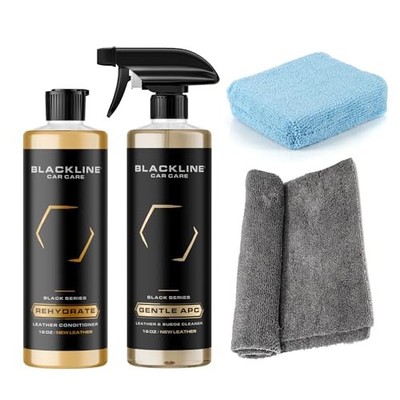  Leather Cleaner and Conditioner Care Kit Leather Cleaner Kit - High Tier