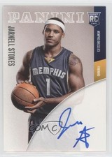 2014-15 Panini Paramount Next Day 92/101 Jarnell Stokes #ND-JS Auto 3c7