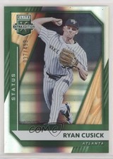 2021 Panini Elite Extra Edition Status Green 37/499 Ryan Cusick #24 0lt3