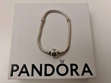 Pandora Moments Snake Chain Bracelet 16cm Sterling Silver 925 Genuine