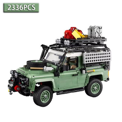 Klassischer Land Rover Defender 90 | MOC Icons | 2336 Teile
