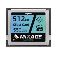 Cfast Card 2.0 512GB 3700X 550MB/s Memory Card Videomaker
