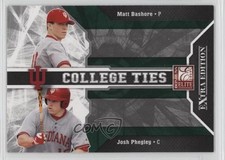 2009 Donruss Elite Extra Edition Green Josh Phegley Matt Bashore #14 0b5