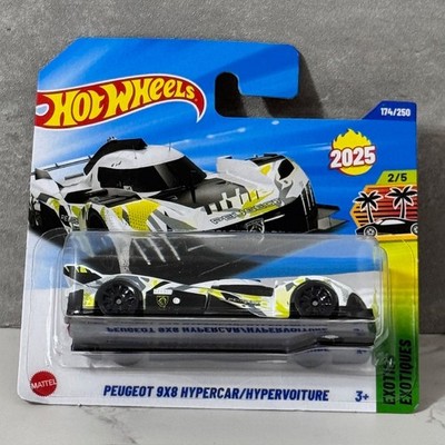 Hot Wheels 2025 Peugeot 9X8 Hypercar - Serie Exotics Scala 1:64 - Nuova In Confezione - Foto 2