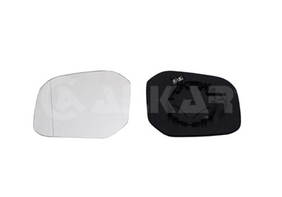 ALKAR Spiegelglas Außenspiegel 6471877 für VW CADDY beheizbar asphärisch 4 SAB