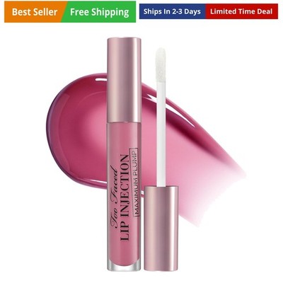 Lip Injection Maximum Plump Extra Strength Lip Plumper Gloss | Hydrating, Vol...