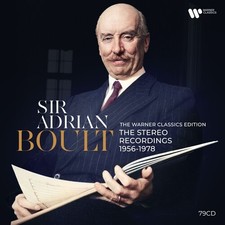 Sir Adrian Boult - Complete Stereo Recordings on Warner Classics 1956-1978 New