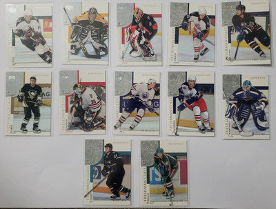 2002-03 UD HONOR ROLL FRESHMAN CLASS RC Hockey /1499 Lot - Taffe,Wallin +More!