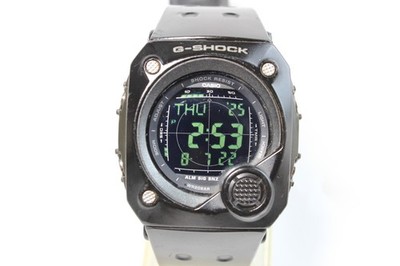 CASIO G-8000 Black rectangle G-Shock resistant Watch | eBay