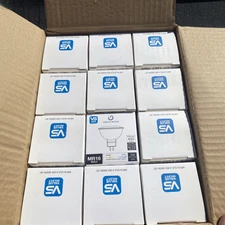 12 New Green Creative MR16 GU5.3 LED Dimmable Mini Light Bulbs 3000K 450lm