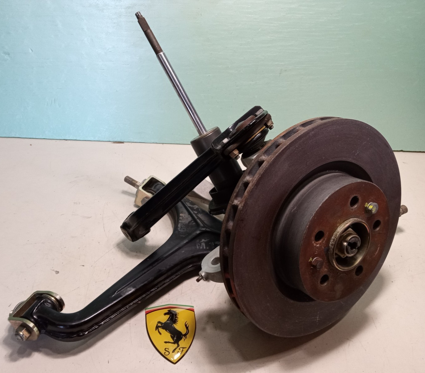 Ferrari 355 Front Suspension Assembly_Spindle_Bilstein Shock Absorber_157307_LF