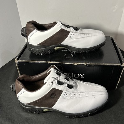 Footjoy Contour Series Mens Size 8.5 WIDE Golf Shoes 54055 BOA Lacing System