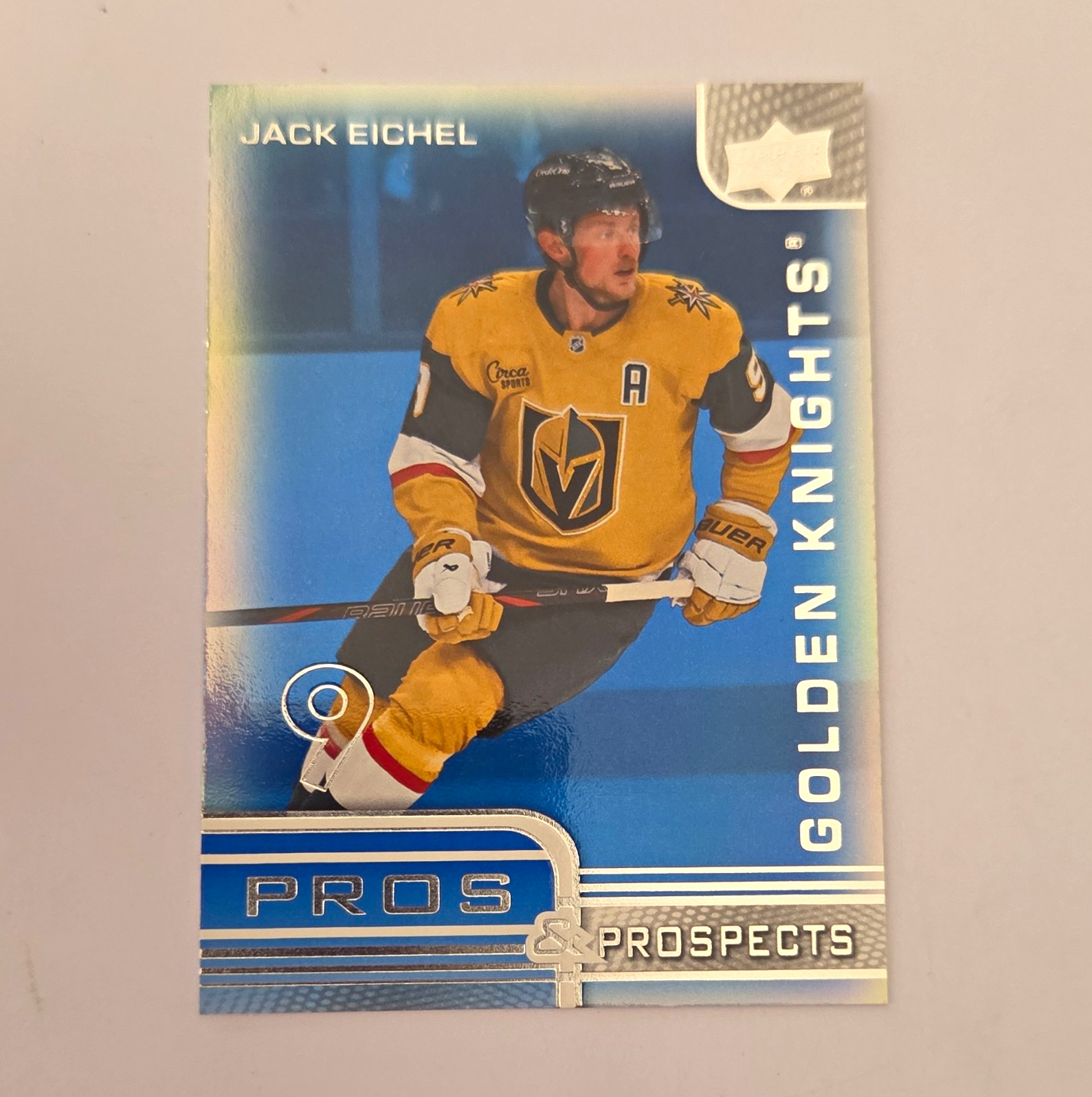 Upper Deck 2025-26 Extended Series Pros & Prospects Jack Eichel VGK PP-34