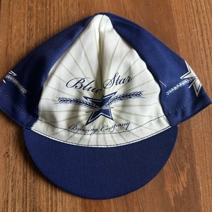 Blue Star Brewing Team Cycling Cap New Bike Ride Hat  Free Ship ! ONE & ONLY !!