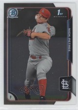 2015 Bowman Chrome Prospects Nick Petree #BCP84 7at