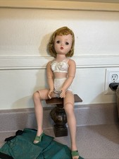 Vintage 1950  s 20  Madame Alexander Cissy Doll, Outfit Shoes Bra Panty Nylons 