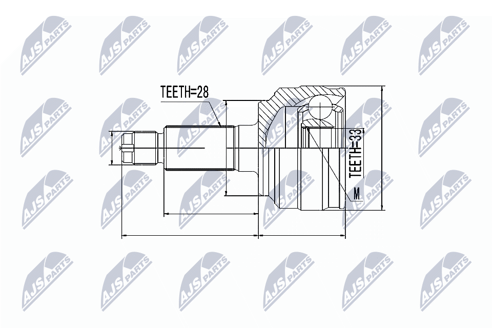 Nty Joint Set OE Zu Vergl.: GP34-28-50XB For Mazda - Image 2