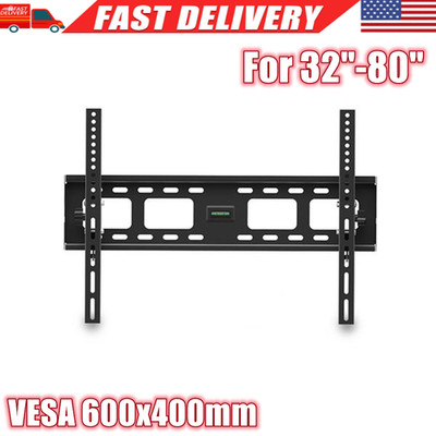 2023 Full Motion Swivel Tilts&Extends Flat TV Wall Mount 32''-80'' VESA 600x400mm