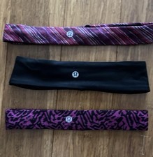 Lululemon Headbands Set Of 3