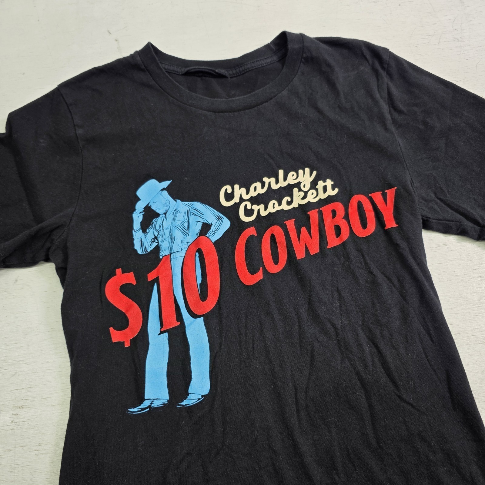 Charley Crockett '$10 Cowboy' Southern Blues Soul T-Shirt MA286 FREE SHIPPING