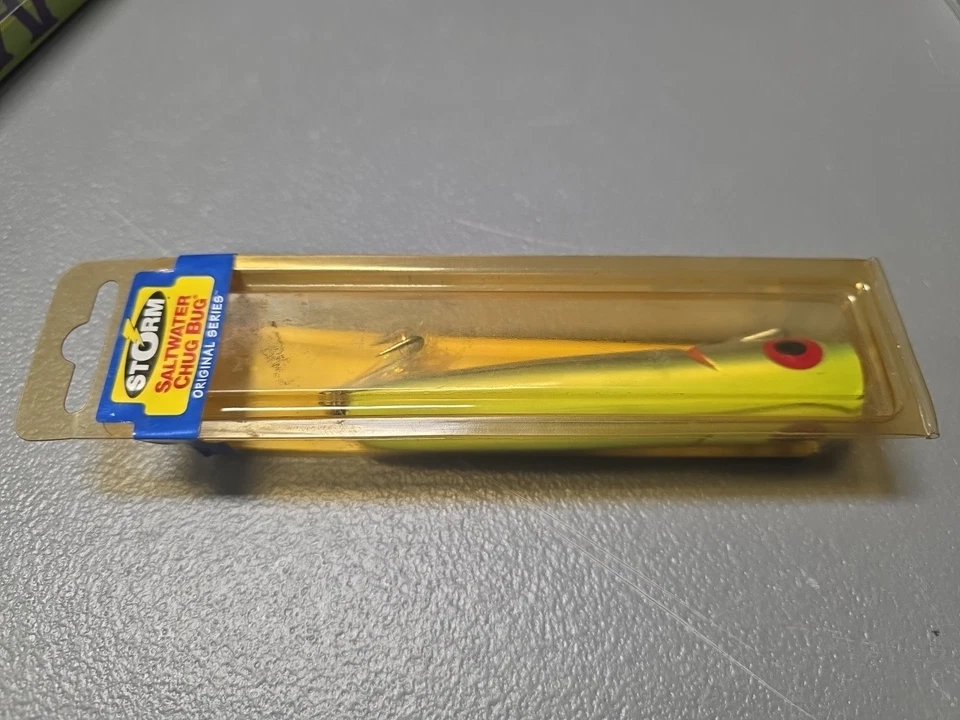 Storm CBS11 Rattlin' Saltwater Chug Bug Nuevo en Paquete Met Plateado/Gráfico Foto 3 de 3