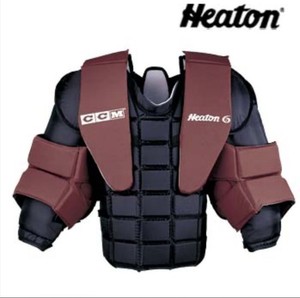 CCM Heaton Helite 6 Goalie Chest /Arm Protector AB6 Senior Large (L) Burgundy