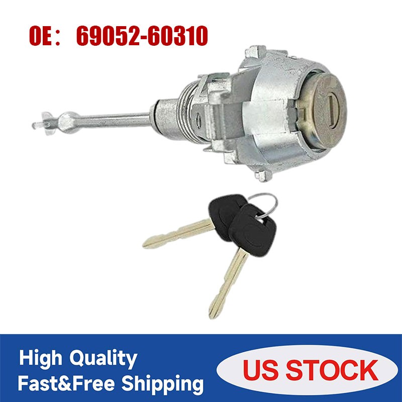69052-60310 Door Lock Cylinder & Key Set for Land Cruiser / Land Cruiser Prado