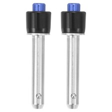 uxcell 2 Pcs Quick Release Pin, 1/4" x 0.24 inches x 1.06 inches, Silver