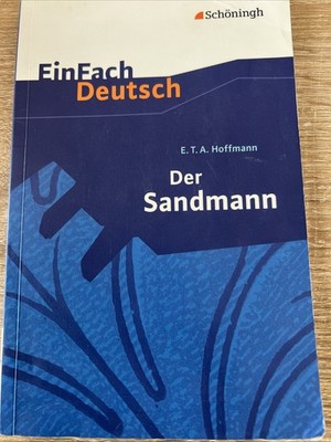 EinFach Deutsch - Der Sandmann  von E. T. A. Hoffmann ( N4 )