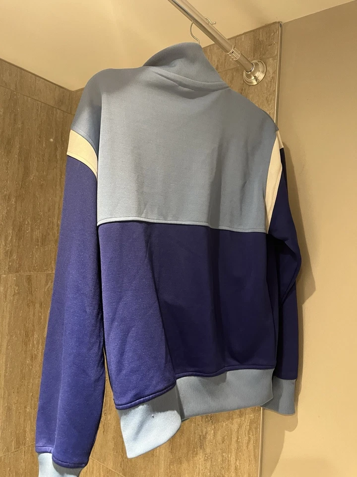 Ellesse Mens Boris Becker-Vintage-Jacket-Blue Navy - Image 2 of 4