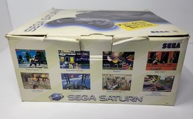Sega Saturn Console MK-80000A For Parts Original Box w/ 1 Controller READ DESC