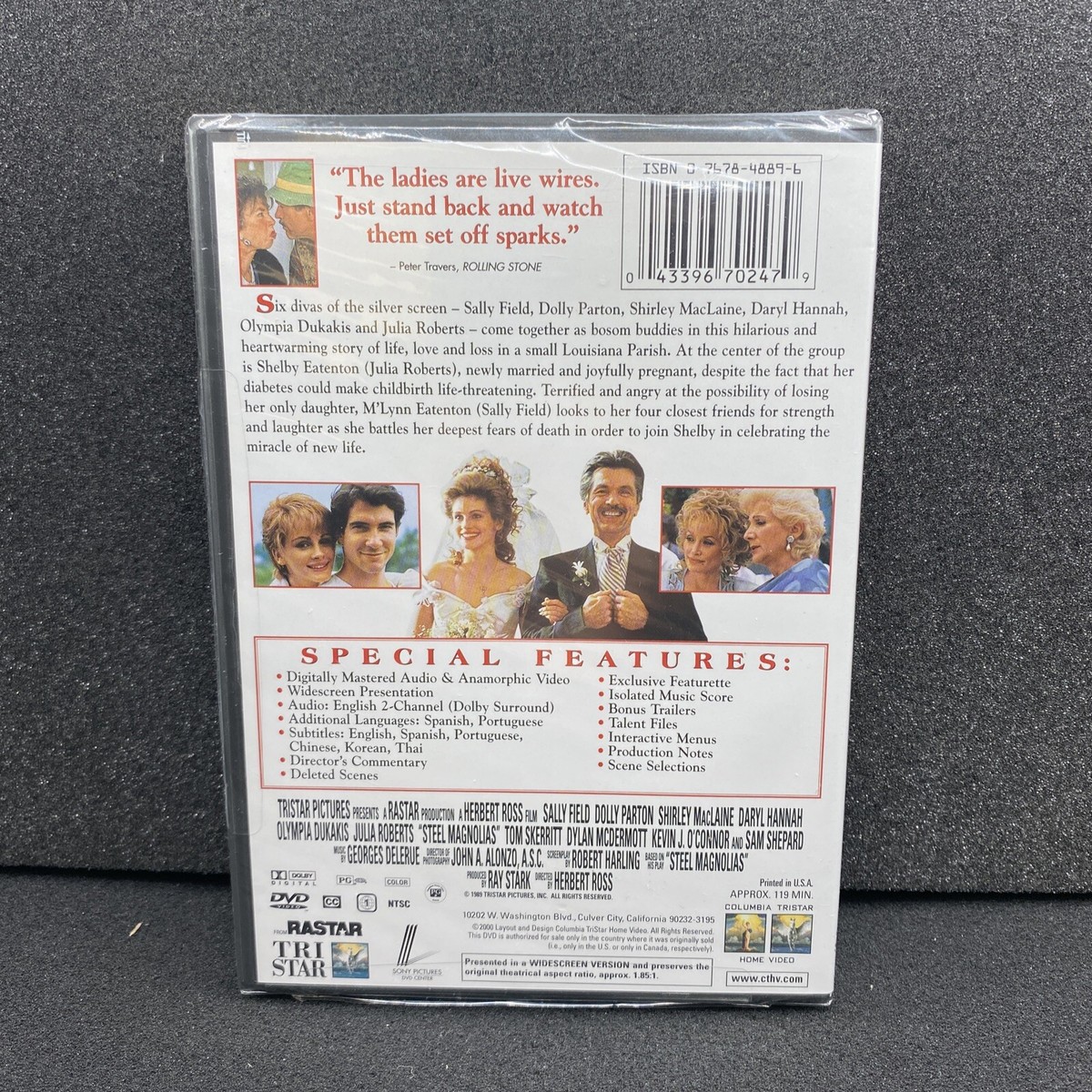 Steel Magnolias DVD | Brand New Sealed | 1989 Julia Roberts