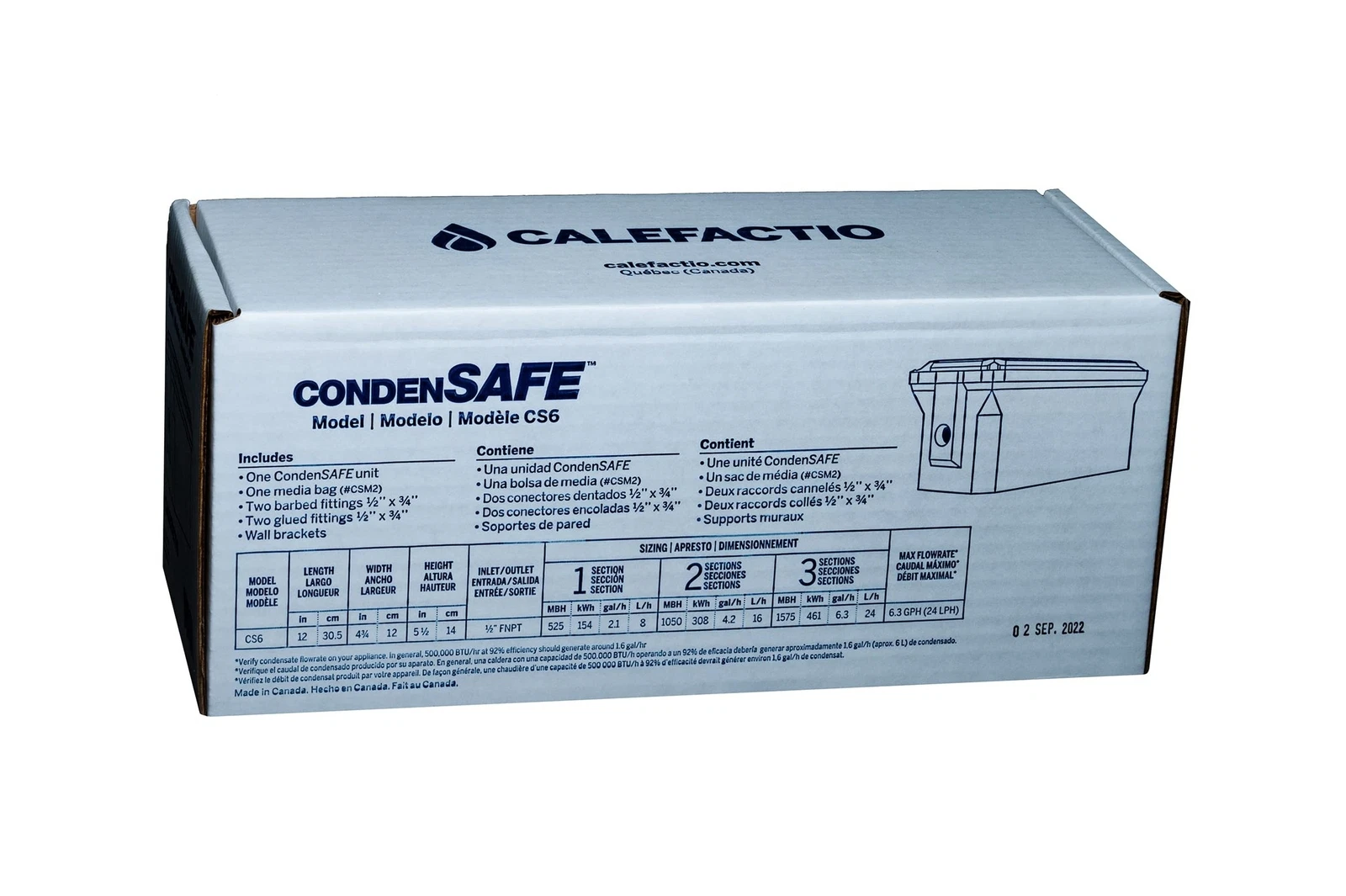 CondenSAFE Condensate Neutralizer Kit w/ Media - Thumbnail 3