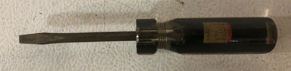 Master Mechanic Professional Chrome Vanadium CRV 9/32" Flat Head Screwdriver 309 - Image 4 of 4