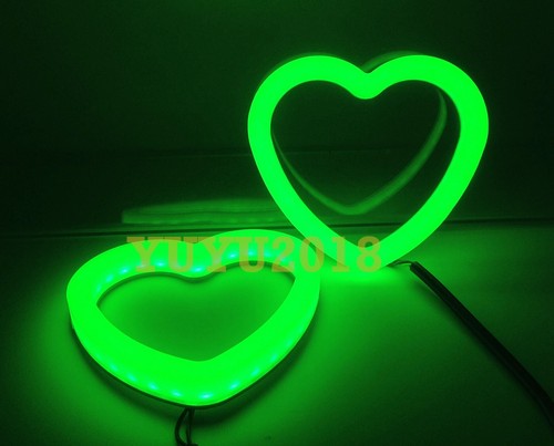 BT App Dynamic Flow RGB Heart Halo Ring DreamColor Devil Demon Angel Eye DRL DIY - Picture 35 of 48