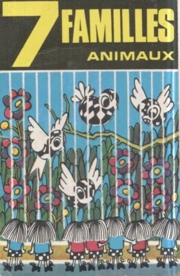 Très ancien jeu de sept familles animaux - miro compagny - Photo 1/4