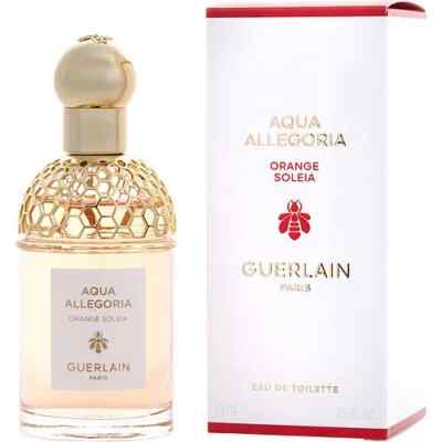 AQUA ALLEGORIA ORANGE SOLEIA by Guerlain 2.5 oz-75 ml EdT Spray Woman New & Seal
