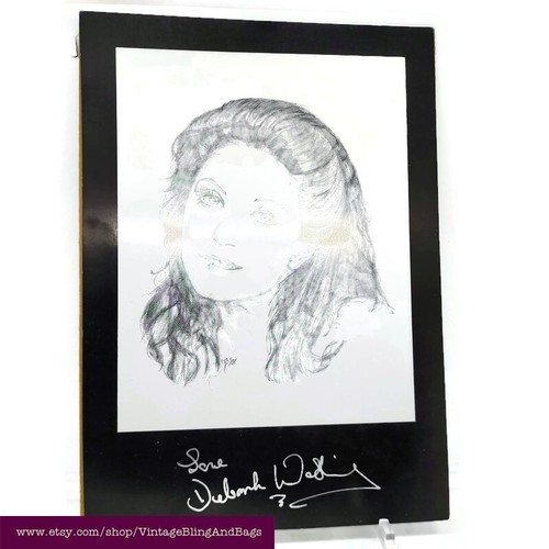 ORGINAL 1998 hand autographed Dr Who print limited edition LOVE DEBORAH WATLING - Picture 4 of 10