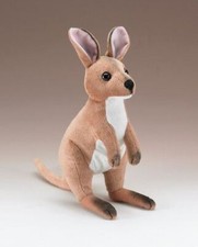 Wildlife Artists Wallaby Plush Toy, 13" H