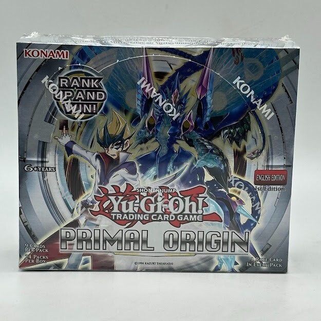 Yugioh Primal Origin 1st Edition Booster Box Factory Sealed English